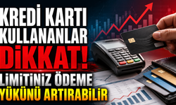 Kredi Kartı Kullananlar Dikkat! Limitiniz Ödeme Yükünü Artırabilir
