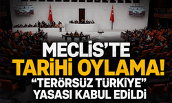 Meclis’te tarihi oylama! “Terörsüz Türkiye” yasası kabul edildi