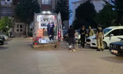 İnegöl TOKİ’de panik anları! Bileğinde kesik bulunan kişi hastaneye kaldırıldı