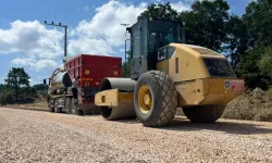 İnegöl’de 3 mahallede 10 kilometrelik yol çalışması başladı