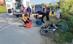 İnegöl’de bisiklet elektrik direğine çarptı! 66 yaşındaki sürücü yaralandı
