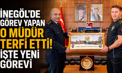 İnegöl’de görev yapan o müdür terfi etti! İşte yeni görevi