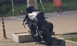 İnegöl’de motosiklet kazası! Sürücü yola savruldu