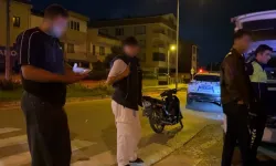 İnegöl’de plakasız motosiklet sürücüsüne 90 bin TL ceza