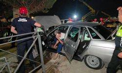 İnegöl’de Süleymaniye Alt Geçidi’nde kaza