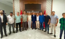 Kırıkhanlılardan İnegöl Kaymakamı Ayhan Akpay’a ziyaret