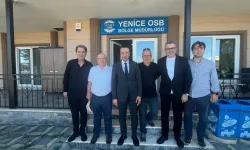 Kaymakam Ayhan Akpay’dan Yenice OSB’ye ziyaret