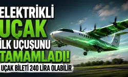 Otobüs Bileti Fiyatına Uçak Yolculuğu Mümkün Olabilir! Elektrikli Uçak İlk Uçuşunu Yaptı