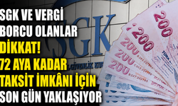 SGK ve Vergi Borcu Olanlar Dikkat! 72 Aya Kadar Taksit İmkanı İçin Son Gün Yaklaşıyor