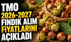 TMO 2026-2027 fındık alım fiyatlarını açıkladı