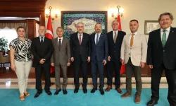 TUREB yönetimi ilk kez BURO’nun konuğu olarak Bursa’ya geldi