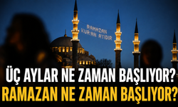 Üç aylar ne zaman başlıyor? Diyanet 2026-2027 Recep, Şaban ve Ramazan tarihleri! Ramazan ne zaman başlıyor?