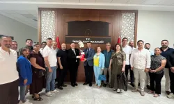 Yeni Parti İnegöl İlçe Başkanlığı’ndan Kaymakamlık ve Emniyete Ziyaret