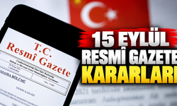 15 Eylül Resmî Gazete kararları yayımlandı: Üniversitelerde kadro değişikliği