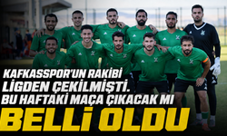 Ligden çekileceklerdi. Kafkas’ın rakibi maça çıkacak mı?
