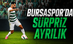 Bursaspor’da beklenmedik ayrılık Kaptan gitti