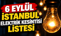 6 Eylül İstanbul elektrik kesintisi listesi | İstanbul'da hangi ilçelerde elektrik kesilecek?