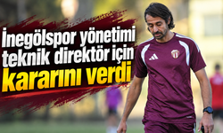 İnegölspor yönetimi teknik direktör için kararını verdi.