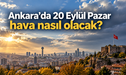 Ankara’da 20 Eylül Pazar hava nasıl olacak? Sağanak yağış bekleniyor