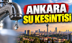 Ankara su kesintisi: 18 Eylül Cuma ASKİ su kesintileri yaşanacak ilçe ve mahalleler listesi