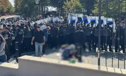 Ankara’da AYM önündeki emekli eyleminde acı olay