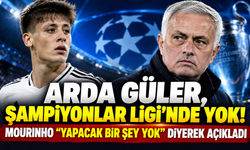 Arda Güler, Şampiyonlar Ligi’nde yok! Mourinho “Yapacak bir şey yok” diyerek açıkladı