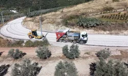 Bursa Büyükşehir Kestel’in 4 mahallesinde 11,5 kilometrelik yolu yeniledi