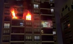 Bursa'da apartman dairesinde yangın