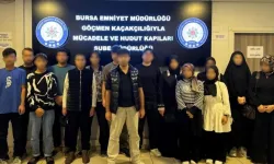 Bursa’da göçmen kaçakçılığı operasyonları: 2 kişi gözaltına alındı, 10 kişi sınır dışı edildi