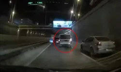Bursa’da trafikte makas atan sürücü kameraya yansıdı
