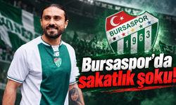 Bursaspor’da sakatlık şoku!