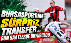 Bursaspor’dan sürpriz transfer... Son saatlerde duyuruldu