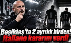 Beşiktaş'ta 2 ayrılık birden! Italiano kararını verdi