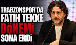 Trabzonspor’da Fatih Tekke dönemi sona erdi