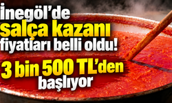 İnegöl'de salça kazanı fiyatları belli oldu! 3 bin 500 TL'den başlıyor