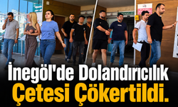 İnegöl'de Dolandırıcılık Çetesi Çökertildi.