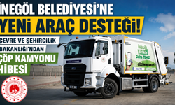 İnegöl Belediyesi’ne yeni araç desteği! Çevre ve Şehircilik Bakanlığı’ndan çöp kamyonu hibesi