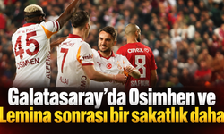 Galatasaray’da Osimhen ve Lemina sonrası bir sakatlık daha