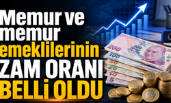 Memur ve memur emeklilerinin zam oranı belli oldu