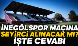 Bingöl maçında İnegölspor cezalı olacak mı? Seyirci alınacak mı?