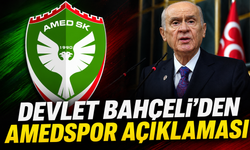 Devlet Bahçeli'den Amedspor açıklaması