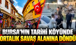 Bursa'nın Tarihi Köyünde Ortalık Savaş Alanına Döndü