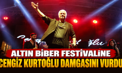 Bursa Altın Biber festivaline Cengiz Kurtoğlu damgasını vurdu