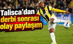 Talisca’dan derbi sonrası olay paylaşım