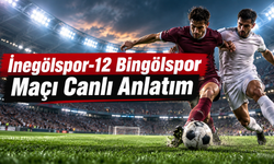 İnegölspor- 12Bingölspor maçı canlı anlatım
