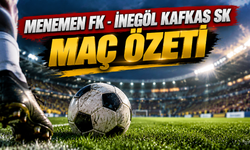 Menemen FK - İnegöl Kafkas SK maç özeti