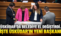 Üsküdar Belediyesi el değiştirdi. İşte yeni başkan