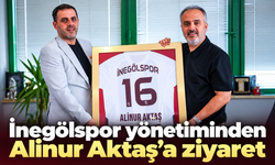 Sultan Su İnegölspor yönetiminden Alinur Aktaş’a ziyaret