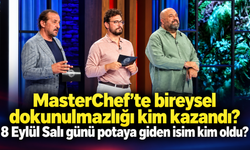 MasterChef’te bireysel dokunulmazlığı kim kazandı ? 8 Eylül Salı günü potaya giden isim kim oldu ?