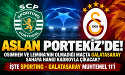 Aslan Portekiz'de! Osimhen ve Lemina'nın olmadığı maçta Galatasaray sahaya hangi kadroyla çıkacak?